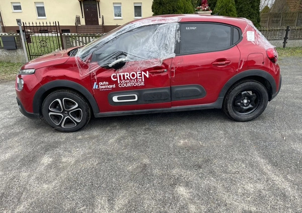 Citroen C3 cena 27500 przebieg: 4700, rok produkcji 2022 z Krotoszyn małe 379